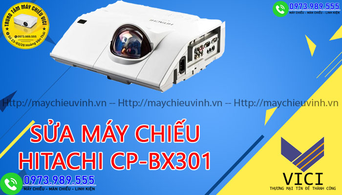 sửa máy chiếu hitachi cp-bx301